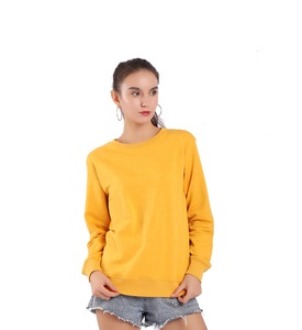 Suéter de Color sólido con Cuello redondo alto, sudadera informal para mujer, sudadera informal de alta calidad, sudadera de manga larga para mujer - Product Image 2