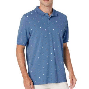 Polo brodé personnalisable pour homme – Style estival tendance – Prix de gros - Product Image 1
