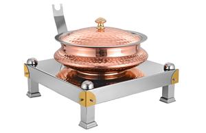 Chafer de acero inoxidable, bandeja de agua, plato de frotamiento de acero inoxidable, plato de frotamiento de acero inoxidable, 8 cuartos de galón - Product Image 5