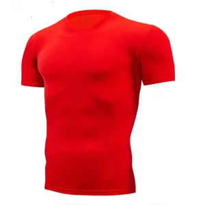 Nouvelle mode hommes T-Shirts été coton couleur unie coton chemises à séchage rapide meilleure qualité Streetwear T-shirt pour hommes - Product Image 5