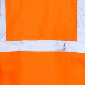 Chaquetas Impermeables de Alta Visibilidad Personalizadas al por Mayor, con Bolsillos de Secado Rápido 100% Poliéster, Ropa Protectora Reflectante - Product Image 6