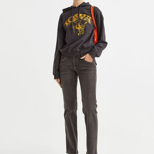 Sweats à capuche doux 100% en molleton de coton anti-boulochage, respirant, impression de logo personnalisé pour femmes, sweats à capuche décontractés OEM de haute qualité à usage quotidien - Product Image 6