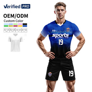 OEM Tùy Chỉnh Chất Lượng Cao Polyester Bóng Đá Jersey Tên Độc Đáo In Ấn Đội Bóng Đá Thiết Kế Cá Nhân Thể Thao Mặc Cho Người Lớn - Product Image 1