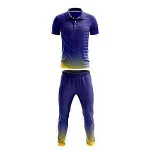 Ensemble uniforme de cricket T-Shirt pantalon et chapeau personnalisé Cricket Jersey pantalon et casquette Kit Cricket Teamwear Set Shirt pantalon et chapeau - Product Image 5