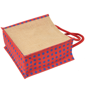 กระเป๋าโท้ทผ้ากระสอบธรรมชาติ100% เป็นมิตรกับสิ่งแวดล้อมพร้อมที่จับสายรัดเทปพิมพ์ลายและโลโก้ตามสั่ง - Product Image 6