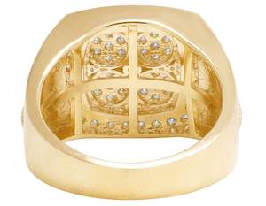 Estilo clásico Iced Out VVS Moissanite Diamond Hip Hop Anillo para hombre Regalo para compromiso Ropa de boda - Product Image 5