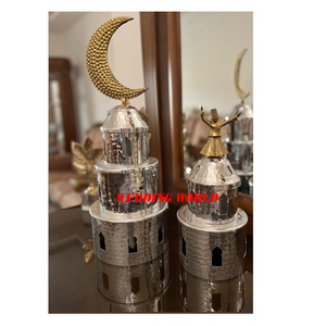 Venta caliente estrella diseño metal Minaar Ramadán mezquita decoración minaretes clásico elegante venta al por mayor elegante metal Minaar - Product Image 6