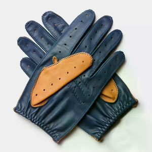 Guantes de Conducción de Piel de Oveja Auténtica de Alto Rendimiento, Elegantes y a la Moda con Diseño Personalizado - Product Image 2
