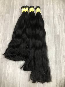 Super vente Extensions de cheveux naturels noirs en vrac 100% cheveux humains vietnamiens Extension de cheveux de la meilleure qualité Prêt à être expédié - Product Image 6