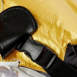 Protector de Cabeza de Boxeo Personalizado en Oro, Cuero PU, Protección Facial para Sparring, MMA, Kickboxing, Protector Bucal Transpirable y Ecológico - Product Image 6