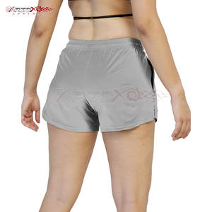 Pantalones cortos deportivos para correr para mujer con ajuste relajado y cintura elástica para entrenamiento cómodo Pantalones cortos para correr para mujer - Product Image 6