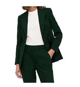 Diseño clásico Mujer Traje de negocios Manga larga Cómodo Transpirable 2 piezas Casual Oficina Trabajo Traje de negocios Precio 2026 - Product Image 6