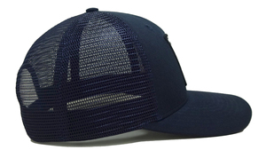 Casquette Trucker 6 Panneaux Haute Qualité avec Logo Brodé Personnalisé et Écusson Tissé, Casquette Structurée à Profil Moyen en Maille – Vente en Gros - Product Image 4