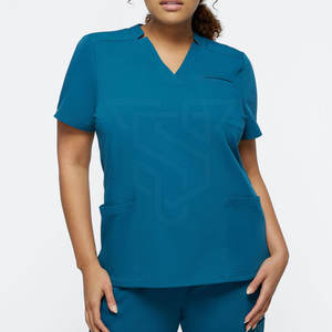 2025 vente en gros de haute qualité soins infirmiers gommage costumes respirant Spandex matériel pour le confort et le style - Product Image 6