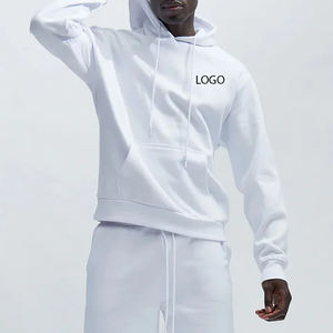 Sweat à capuche oversize en polaire brossée pour homme 2026 Sweat à capuche en polaire d'hiver pour homme Style streetwear ample Doux Capuche à cordon réglable - Product Image 1