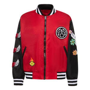 Chaqueta universitaria personalizada para hombre, fabricante OEM, lana y piel sintética, estilo de béisbol clásico con parches de chenilla, pedidos al por mayor - Product Image 5