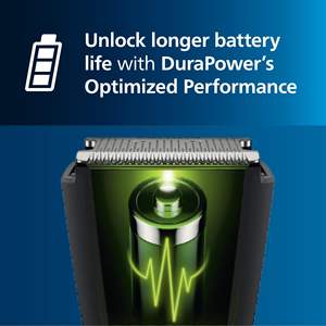 Tondeuse à cheveux et barbe avec technologie DualCut, 13 réglages de longueur, autonomie de 45 min, entretien zéro, lame en acier inoxydable, USB - Product Image 3