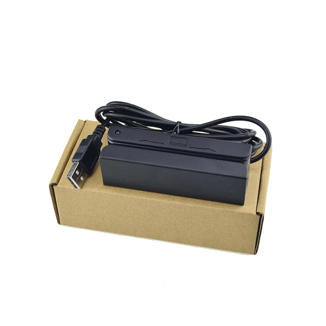 MSR100-USB Plug and Play Magnetic Card Reader with Card Reading Slot