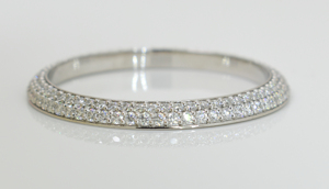 Đồng hồ thép không gỉ mạ vàng 41mm đính đá Moissanite VVS cao cấp, mặt số và viền đính đá lấp lánh - Product Image 5