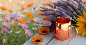 Mules de Moscou en cuivre massif Koi Mugs en cuivre massif pur sans doublure Tasse en cuivre lisse de 16 oz - Product Image 3