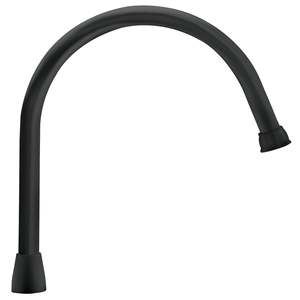 Foset AQCR-80M nero opaco Aqua rubinetto da cucina lavello miscelatore collo