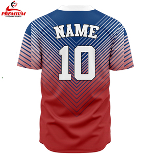 Maillot de baseball style professionnel, design personnalisé, tissu performant, faible MOQ, fournisseur vérifié - Product Image 6