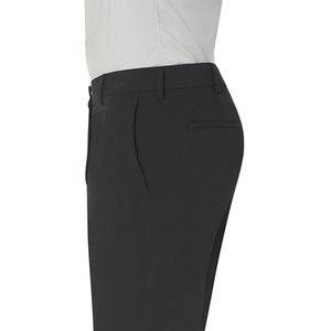 Pantalon habillé classique pour homme, coupe droite, taille mi-haute, en toile 100 % coton respirant, idéal pour le bureau, avec logo personnalisé - Product Image 6