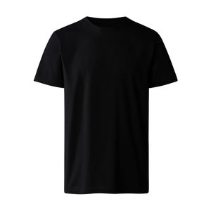 Camiseta Extra Grande para Hombre, 100% Algodón Pesado, Estilo Urbano Negro con Marca, Público Objetivo: Hombres - Product Image 3