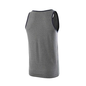 Camiseta sin mangas para hombre, de secado rápido, 100% algodón, transpirable, para gimnasio, fitness, entrenamiento, personalizable, ajuste muscular y opciones OEM - Product Image 5