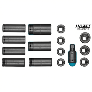 Juego de Llaves de Impacto Hazet de 1/2'', 15 Piezas, Herramienta Resistente para Uso Profesional - Product Image 2