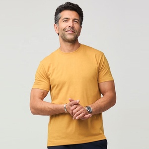 Camiseta de Verano para Hombre, Estilo Hip-Hop, Logotipo Personalizado, 100% Algodón, Ligera, Corte Regular, Manga Corta, Tejido Transpirable, para Fitness - Product Image 1