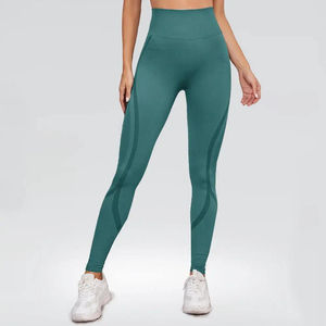 Leggings de Cintura Alta para Mujer, para Yoga, Ejercicio y Gimnasio, Control de Abdomen, Sin Costuras, Tejido Transpirable - Product Image 5