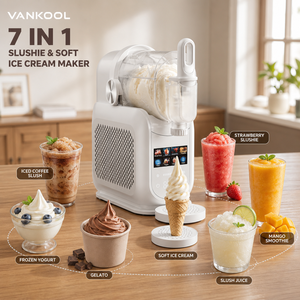 Machine à Granita et Glace Pilée Électrique Automatique 1,5 L à Activation Unique, Nettoyage Automatique, Sans Glace Préalablement Préparée, Usage Commercial et Domestique, OEM ODM - Product Image 1