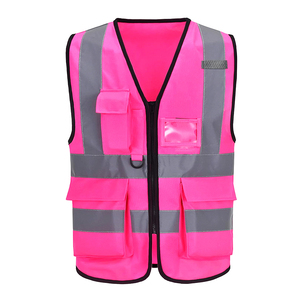 Gilet de sécurité réfléchissant de protection contre les contractions prix de gros fabricant pakistanais gilet de sécurité sur mesure pour la vente en ligne - Product Image 1