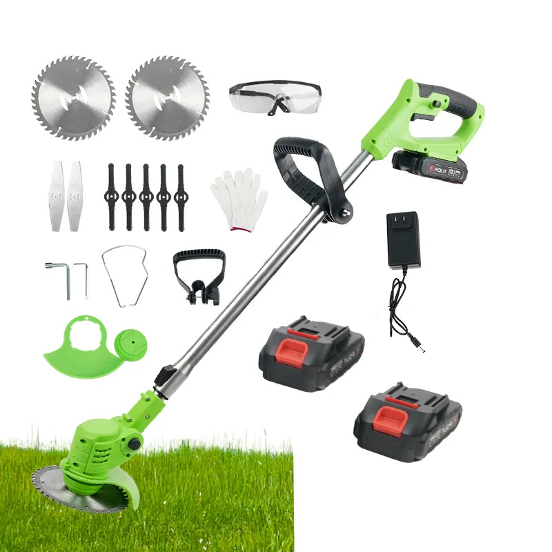 FOLIT wholesale price power garden tools grass cutting machine li-ion battery electric cordless power string trimmer