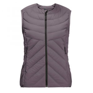 Chaleco acolchado cálido para invierno al mejor precio, chaqueta acolchada para mujer, chaleco utilitario acolchado con cuello redondo ecuestre, chaleco sin mangas de talla grande - Product Image 4