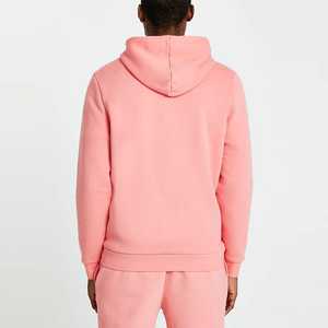 Sweat-shirts à capuche unis de haute qualité, surdimensionnés, respirants, avec logo personnalisé, sweat-shirts à capuche à épaules tombantes de haute qualité, sweat-shirts en molleton pour hommes - Product Image 2