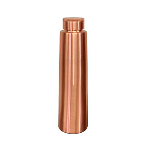 ขวดน้ำสีทองแดงพร้อมอุปกรณ์ใส่เครื่องดื่มเคลือบเงาคุณภาพระดับพรีเมียมขวดน้ำอุปกรณ์สำหรับดื่ม - Product Image 2