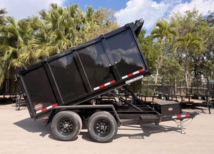 Remolque de volteo Prospector 5x10x4, 10000 lb GVWR, con lona - Product Image 2