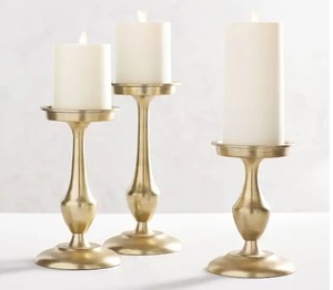 2023 Top Deal Bougeoir en métal de luxe avec décoration de maison de haute qualité de style vintage pour Noël - Product Image 3