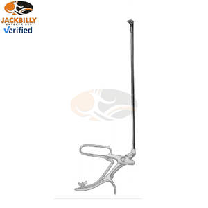 Pince à biopsie de haute qualité JACKBILLY longueur de l'arbre 25cm 10 pouces Krause 1/1 Instruments chirurgicaux en acier inoxydable pince à biopsie - Product Image 2