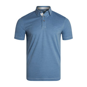 Polos de golf de alta calidad de primera calidad, ropa informal de secado rápido, estilo callejero, camiseta Polo de golf ajustada con botones lisos - Product Image 1