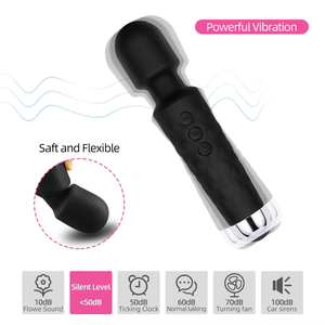 20 Frequencies Adult Masturbators USB <strong>Rechargeable</strong> Waterproof IPX7 <strong>Handheld</strong> AV Wand <strong>Massager</strong> Female Dildo Vibrator Sex Toys for - Product Image 6