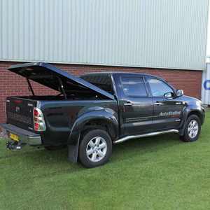 Hard Folding Truck <b>Bed</b> Tonneau Cover Compatible with To yo ta hilux 2016-2024 5 ft - Product Image 6