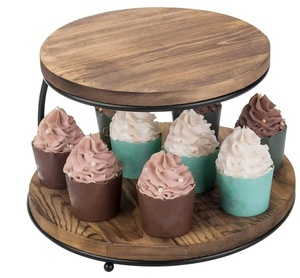 Premium Double-Layer <b>Cupcakes</b> and Pastry Cake <b>Stand</b> For Wedding Restaurant Hotel in Best Price From India - Product Image 4