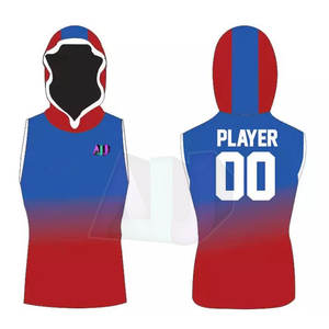 Ensemble d'uniformes de compression personnalisés 7v7, respirant, durable, léger, tissu en polyester, séchage rapide, couleurs et tailles personnalisées, unisexe adulte - Product Image 4