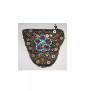 Monedas bordadas hechas a mano marrones para mujeres y niñas Otros colores disponibles Artesanías de MD - Product Image 2