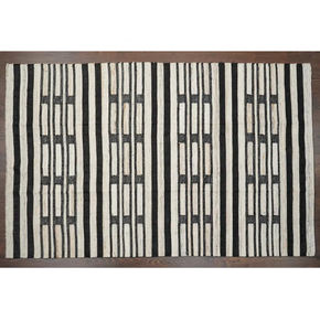 Fabricant de tapis en laine tissés à la main de meilleure qualité Peluche Pile Design géométrique moderne Utilisation du sol Discerner les propriétaires Bon - Product Image 5