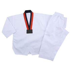 Uniforme de entrenamiento de Taekwondo blanco de artes marciales de fábrica Top2 en las mejores tendencias suministros de artes marciales uniforme de algodón puro - Product Image 3