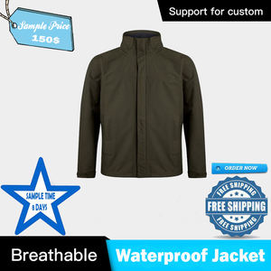 Chaqueta impermeable para hombre, impermeable, con logotipo personalizado, Oem, transpirable - Product Image 6